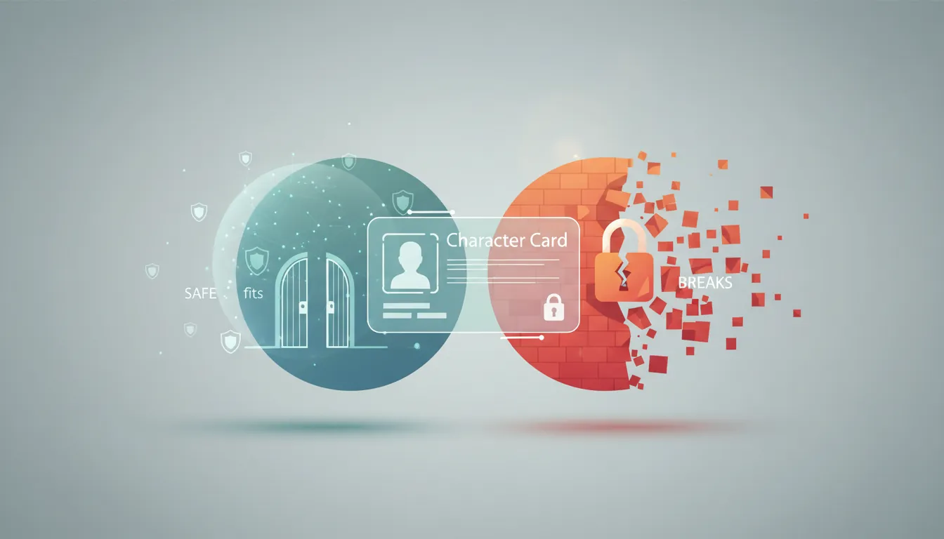 Is Character Card Safe for Privacy: When It Fits and Where It Breaks